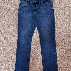 Lucky Brand Indigo 410 Athletic Straight Leg Jeans 36x32